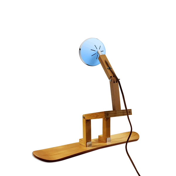 PIFFANY Snowboard für Mr. Wattson Table Lamp